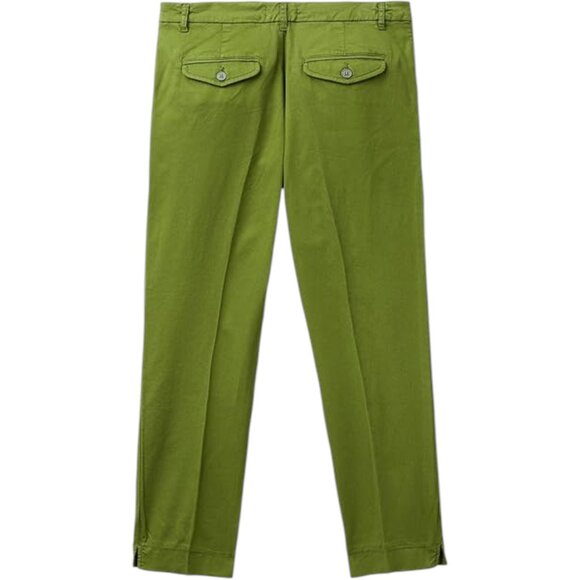 NWT Women's UNITED COLORS OF BENETTON Mid-Rise Chino Ankle Pants | Size 10 - Picture 2 of 11
